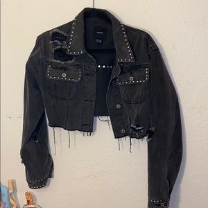 Charcoal Jean Jacket